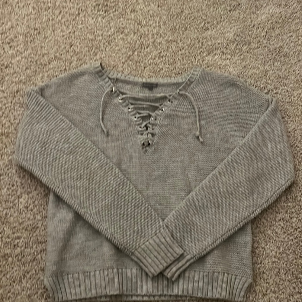 Grey sweater